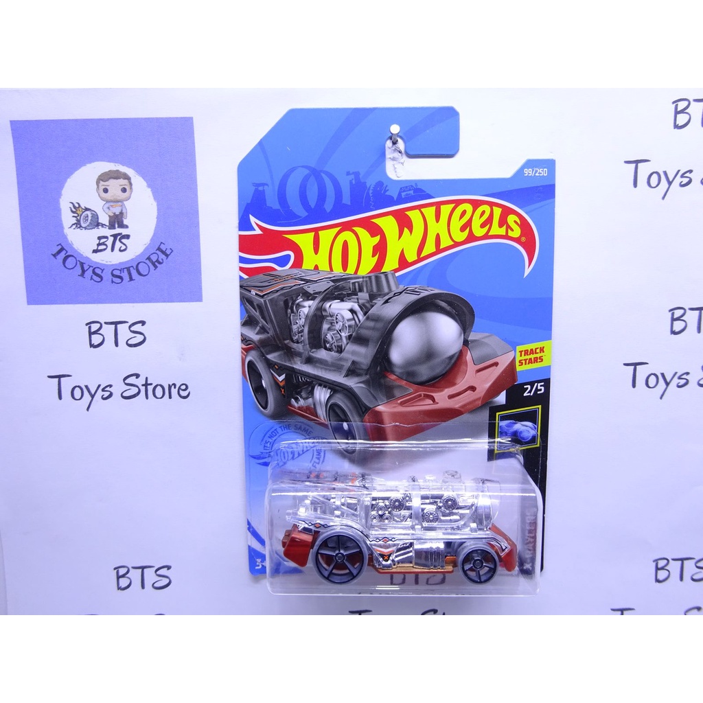 Bánh Xe Hot Wheels Màu Bạc Loco Motorin