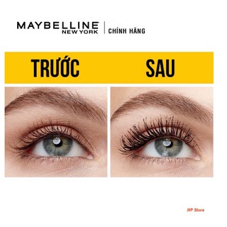 Mascara Dưỡng Mi Collagen Dày Mi gấp 10 lần Maybelline New York Colossal Waterproof Chuốt Mi Không Lem Không Trôi 9.2ml