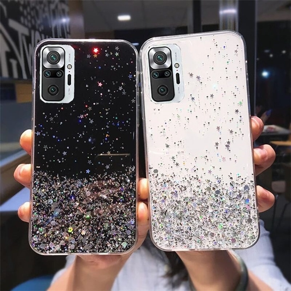 Ốp điện thoại mềm lấp lánh màu gradient cho Xiaomi Mi 11T Pro 11 Lite 5G 11T Pro 11 Lite 5G