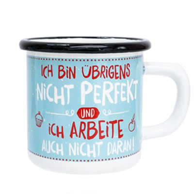 [Có Sẵn]Cốc Cà Phê Sắt Tráng Men Phong Cách Cổ Điển Ly Dã Ngoại Du Lịch 350ml