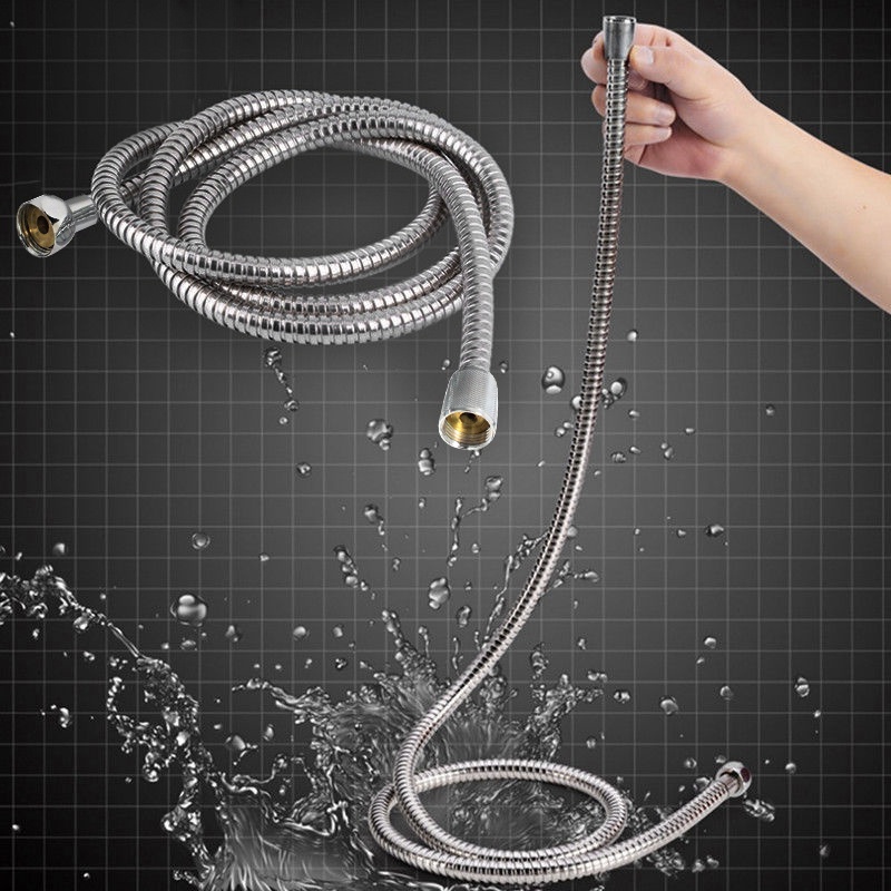 1.5 2M 3M Vòi Sen Inox Linh Hoạt Phòng Tắm Tắm Vòi Ống Rửa Tắm Máy Nước Nóng Cầm Tay vòi cyn