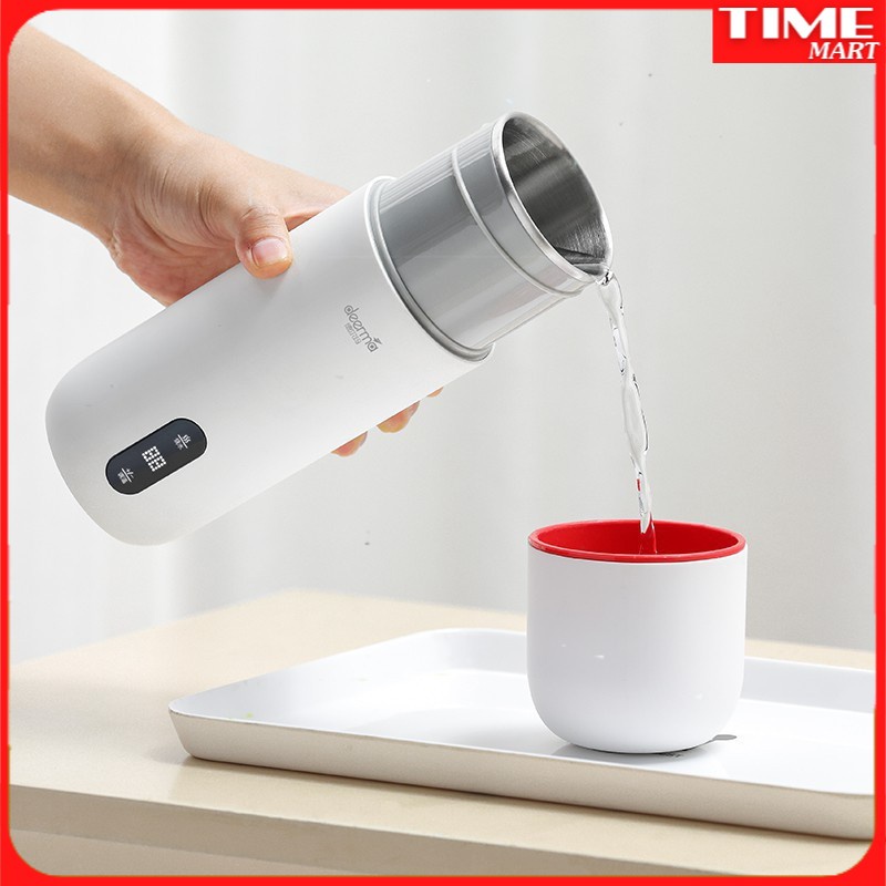 [CHÍNH HANG] Bình đun nước Deerma DEM-DR035 / DR050 đun siêu tốc du lịch hâm sữa [TIME_MART Siêu thị tiện ích gia đình]]