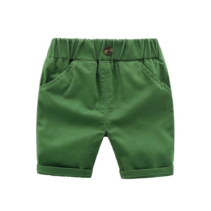 Quần short cotton thời trang mùa hè dành cho bé trai 1-10 tuổi 90-130cm