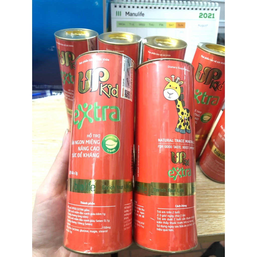 Vitamin Cốm Ăn Ngon Tăng Sức Đề Kháng Cho Bé Upkid Extra