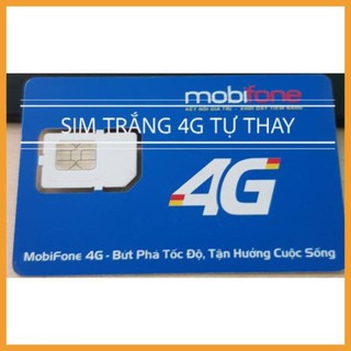 SIM TRẮNG 4G MOBI TỰ THAY