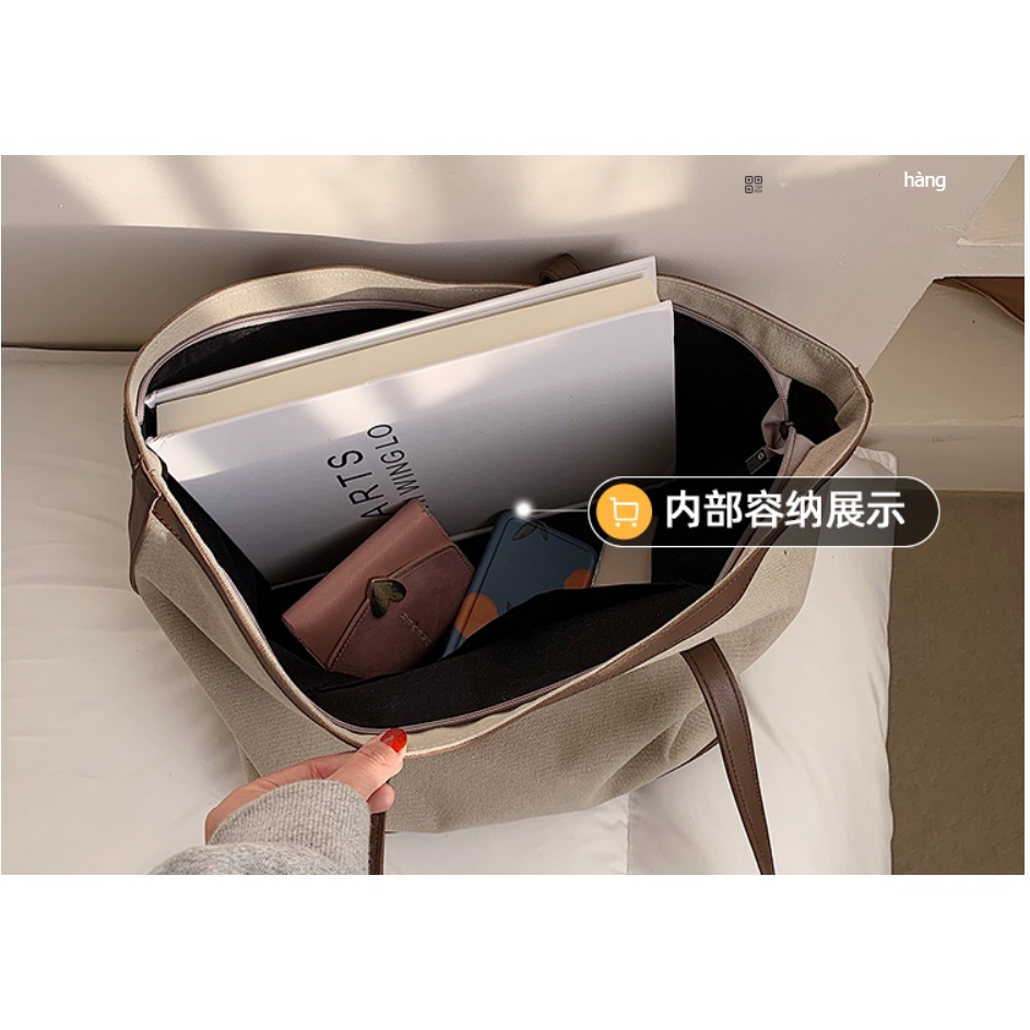 D61 Túi xách quai đeo bản to kiểu dáng thời trang
