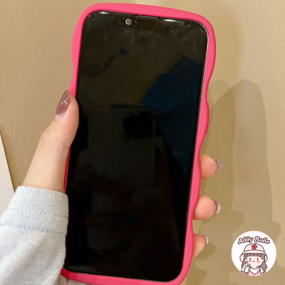 Ốp Điện Thoại TPU Mềm Mỏng Chống Mồ Hôi Hình Gấu Hồng Cho Iphone 11 7Plus 13 12 11 Pro Max X XS 12 13 XR