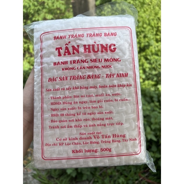 Bánh tráng siêu mỏng 500gr