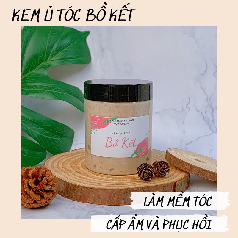 Kem Ủ Tóc Bồ Kết Thuốc Bắc Phục Hồi Tóc Hư Tổn 250Gram - SODA Beauty Corner.