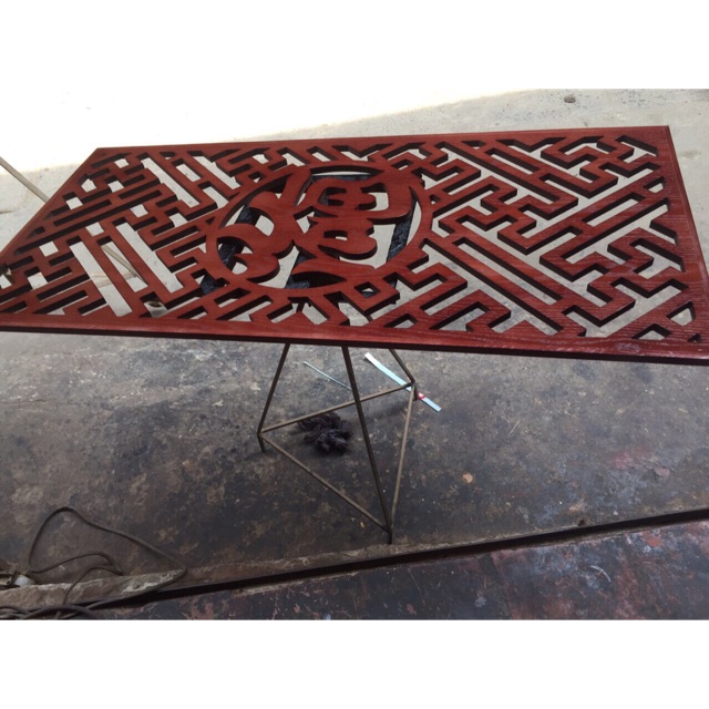 Ốp tường bàn thờ gỗ