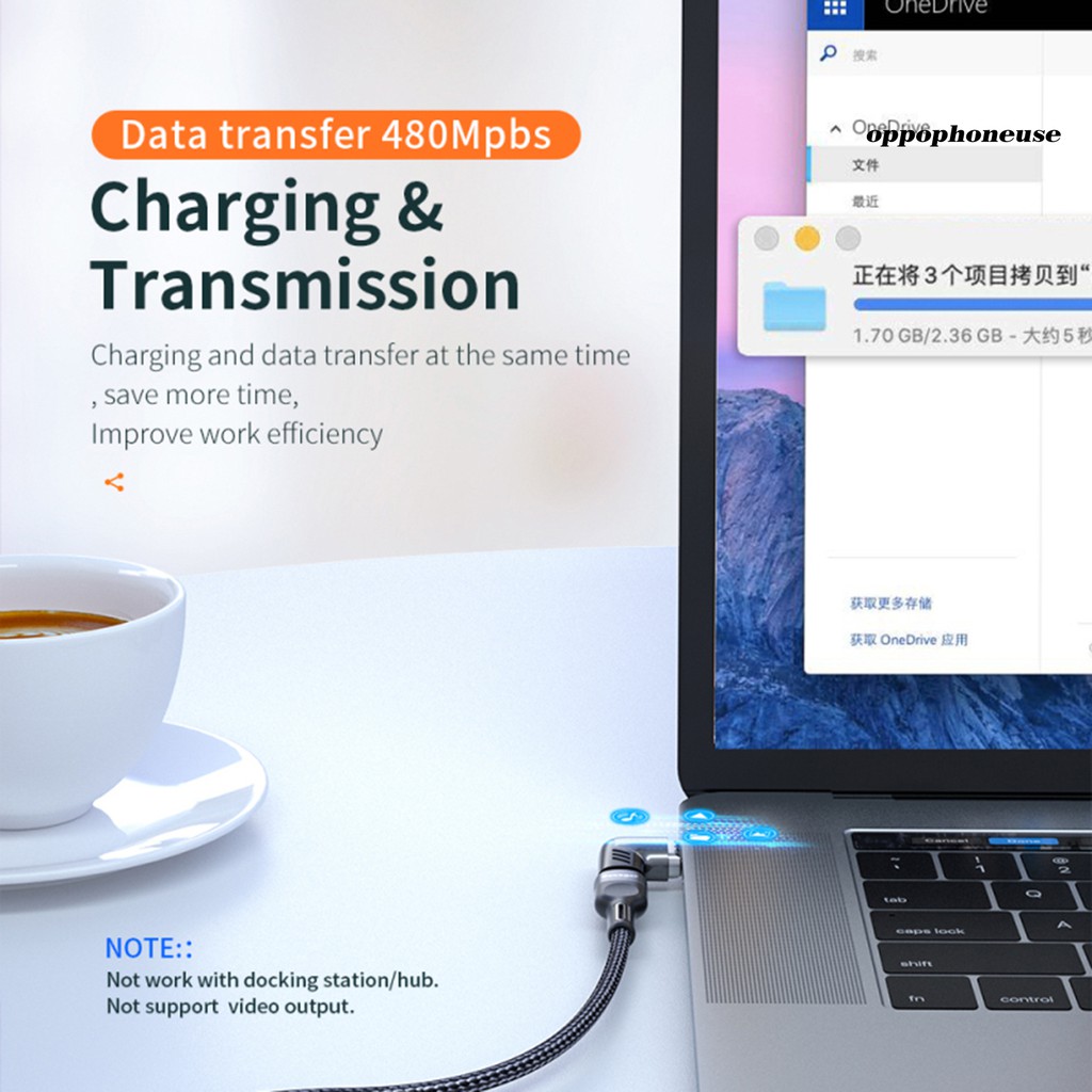 Đầu Chuyển Đổi Mini Dnpj 100w Qc 4.0 / 3.0 Usb Type C Cho Laptop | BigBuy360 - bigbuy360.vn