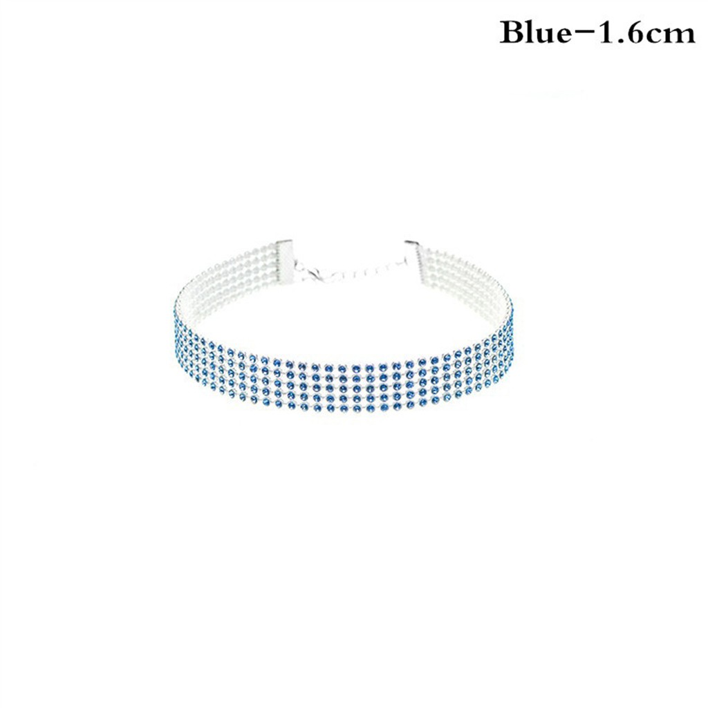 BEADIA Dây Chuyền Hạt Châu Âu Trong Suốt Nhiều Màu Xanh Dương Phổ Biến