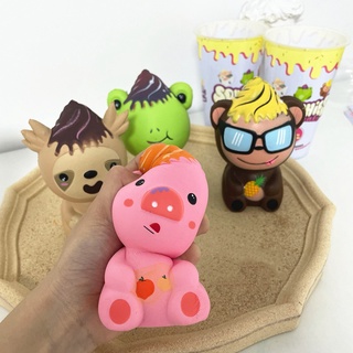 Squishy thú bí ẩn trong hộp - squishy hình thú dễ thương - ảnh sản phẩm 1