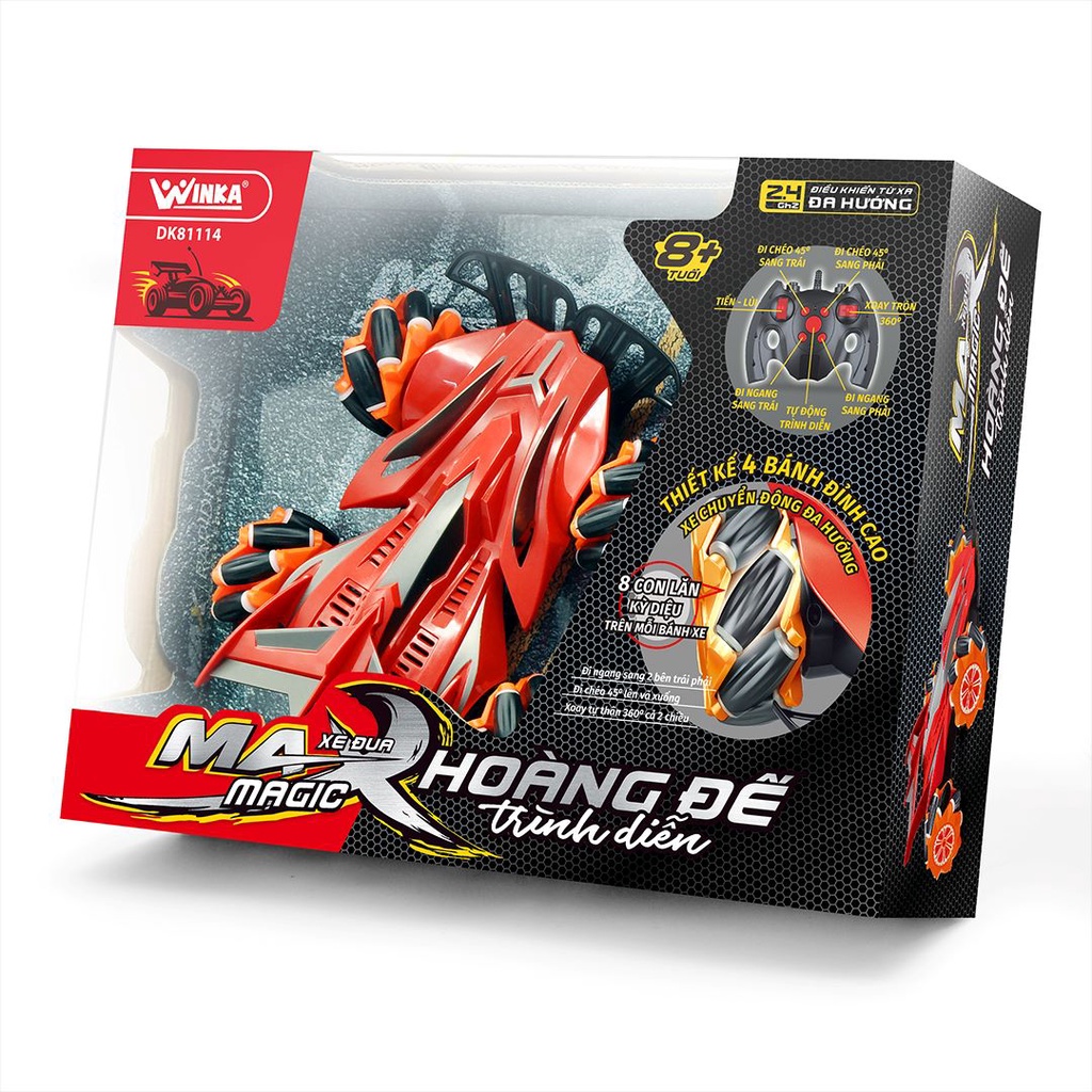 Xe Đua Max Magic - Hoàng Đế Trình Diễn, DK 81114 Duka