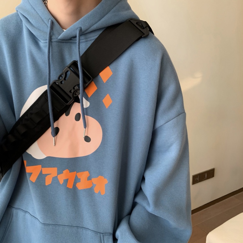 Áo Hoodie Tay Dài In Hình Cậu Bé Bút Chì Shin Thời Trang Cho Nam