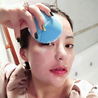 Máy Rửa Mặt Forever Lina Mini Giúp Sạch Da Mặt Hiệu Quả, Máy Rung Rửa Mặt Vệ Sinh Sóng Âm, Pad Rửa Mặt