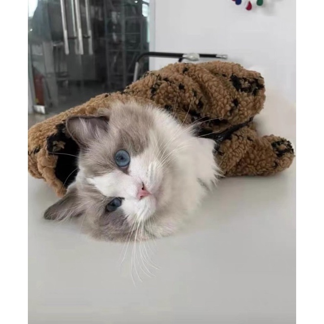 ÁO KHOÁC LÔNG MLB dành cho chó mèo