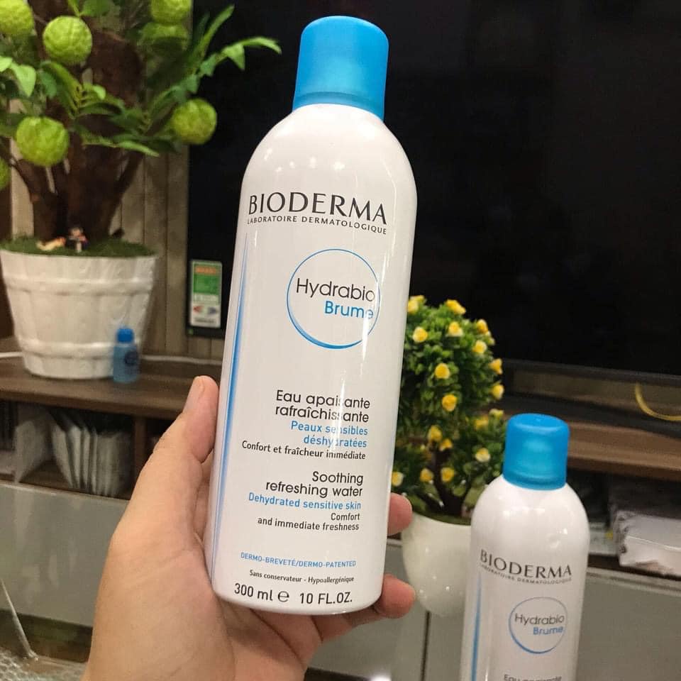 Xịt Khoáng Bioderma Hydrabio Brume Dành Cho Da Nhạy Cảm Chai 300ml