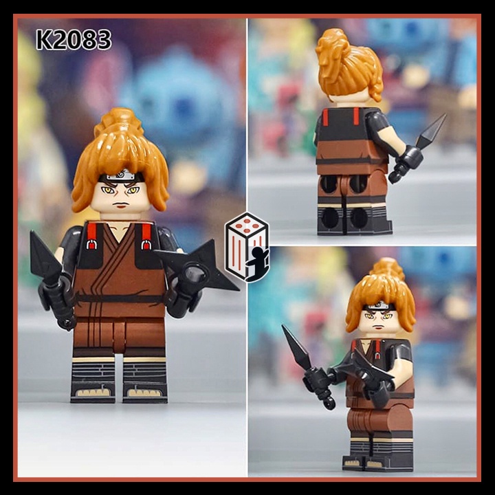 Shikamaru Ino Obito Uchiha Torune Đồ Chơi Lắp Ráp Mô Hình Minifigure Anime KDL811