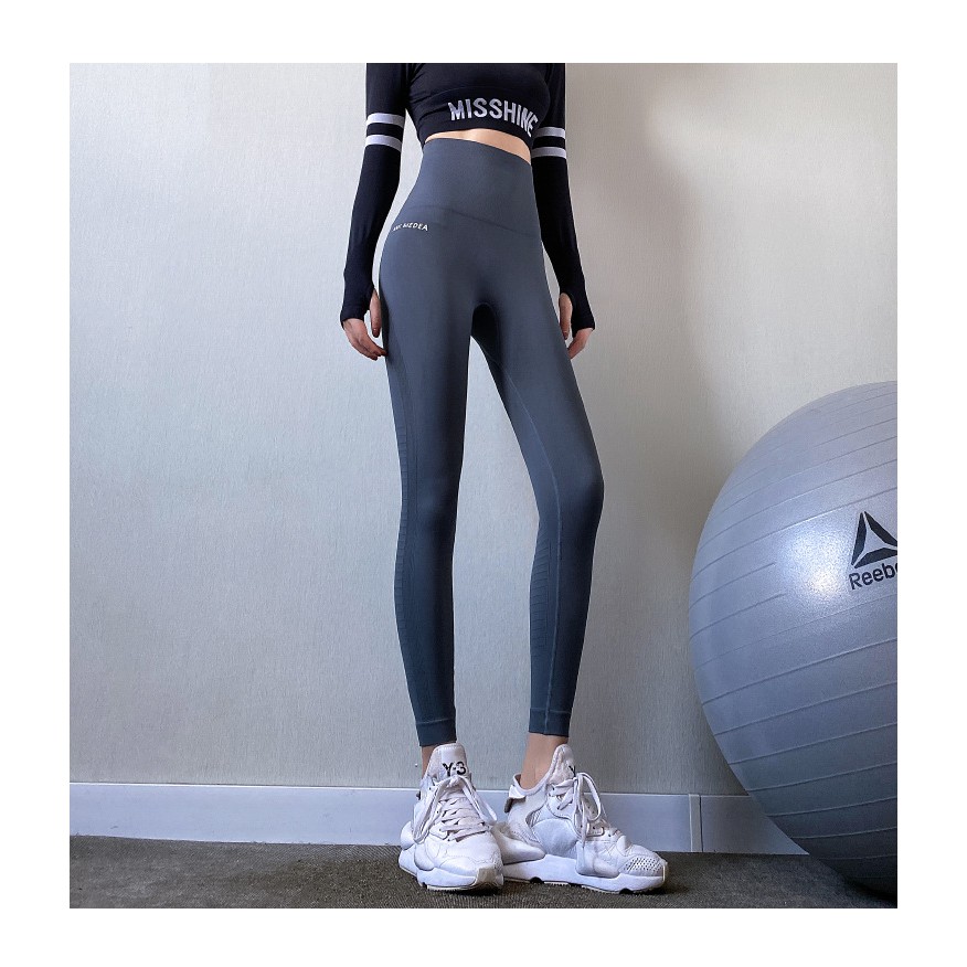 Quần tập GYM Yoga Aerobic nữ 💖 𝑭𝑹𝑬𝑬𝑺𝑯𝑰𝑷 💖 quần legging lưng cao cạp cao, ôm body, tôn mông