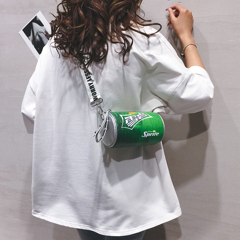 Túi Đeo Chéo Hình Lon Coca Cola Độc Đáo Sáng Tạo Thời Trang Mùa Hè Cho Nữ
