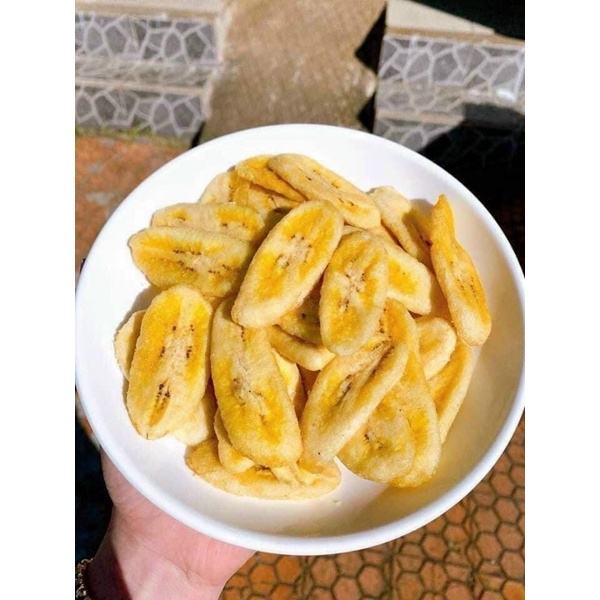 Chuối cau sấy giòn - 500g