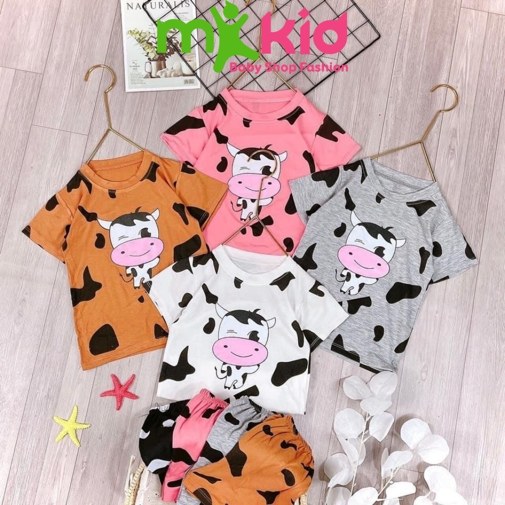 Bộ Minky Mom Cộc Tay Cho Bé ( Hàng Chuẩn ,Shop Bao Chất Vải Thấm Mồ Hôi ,Co Dãn Tốt) .