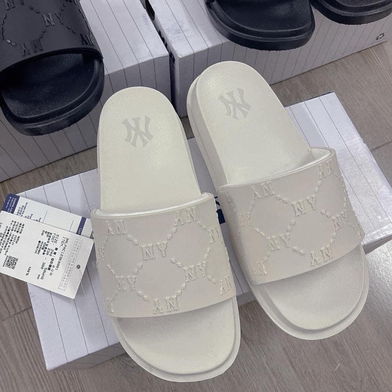 Dép M.L.B Chunky mound dia monogram  hàng cao cấp nhiều màu sắc