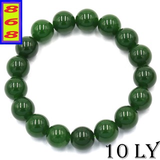 Chuỗi đeo tay Đá Xanh Rêu 8 ly, 10 ly, 12 ly, 14 ly - Hợp mệnh Hỏa, mệnh Mộc - Phong thủy 868