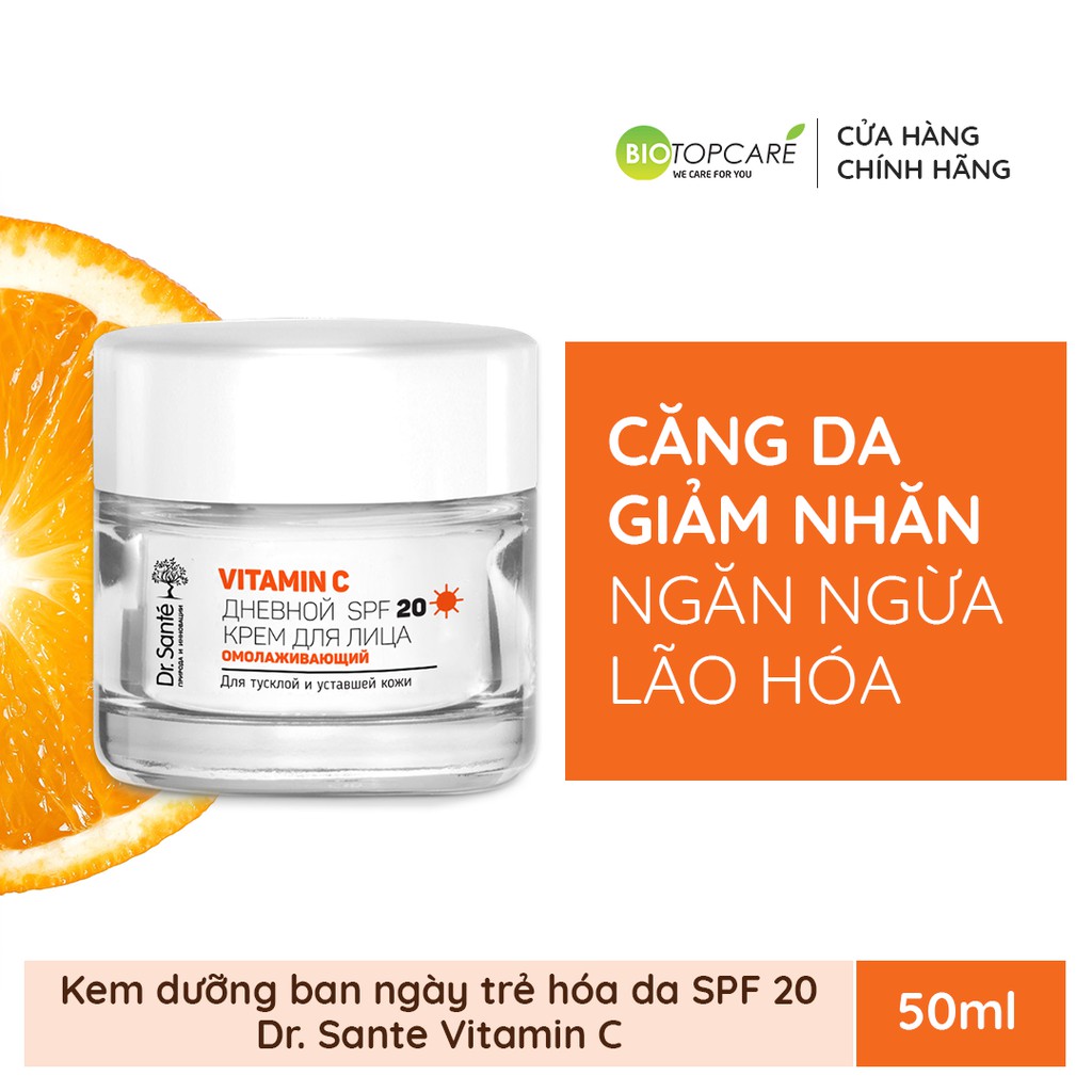 Kem dưỡng da ban ngày Dr.Sante Vitamin C trẻ hóa da SPF 20 - 50ml - TN180