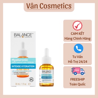 Tinh chất Hyaluronic Acid Balance Active Formula, serum dưỡng da cấp nước, dưỡng ẩm cho da - 30ml