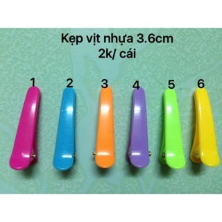 Kẹp vịt nhựa cho bé 3.6cm