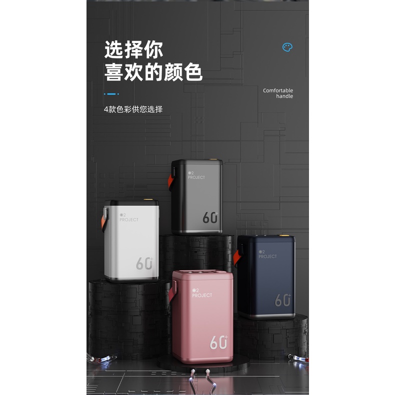 Siêu sạc dự phòng Power Bank 60.000 Mah