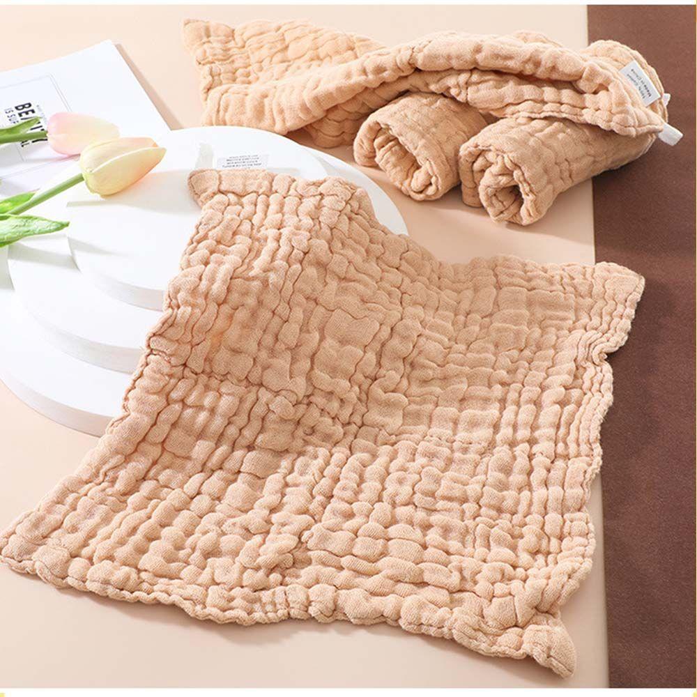 Khăn Lau Nước Bọt Vải Cotton Mềm Mại Thấm Hút Tốt Cho Bé Sơ Sinh