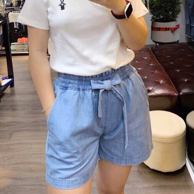 QUẦN SHORT NỮ LƯNG THUN VẢI MỀM