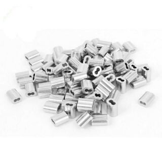 Pát nhôm giữ dây cáp 1.5-2mm cho giá treo đèn LED