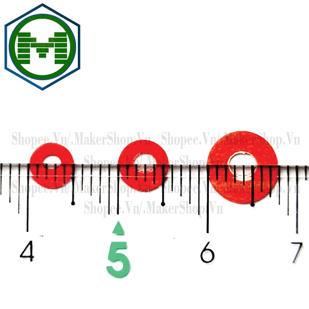 Vòng Đệm Giấy Cách Điện M2 M2.5 M3