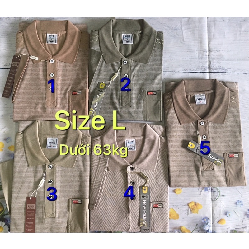 [HÌNH THẬT +CLIP] ÁO THUN NAM TRUNG NIÊN VITIN 45-85kg | BigBuy360 - bigbuy360.vn