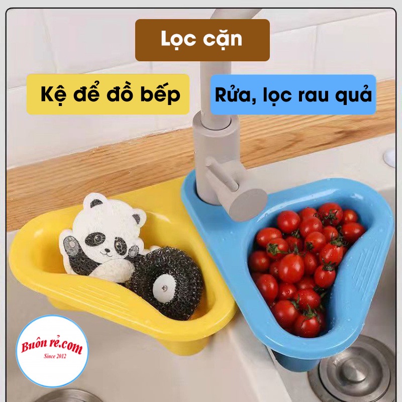 Khay lọc rác thiên nga bồn rửa bát gọn gàng tiện ích - Khay lọc rác gắn bồn rửa chén hình tam giác Buonre 01550