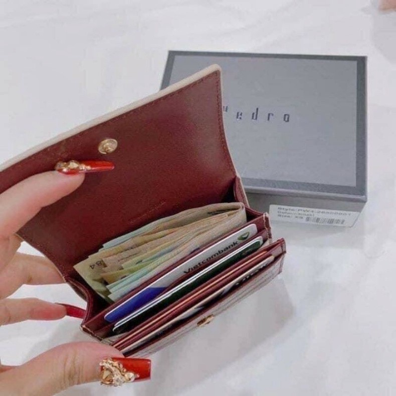 Ví da rắn nhỏ xinh có hộp bản đẹp xinh