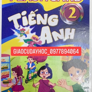 Flashcard tiếng anh lớp 2- bgd