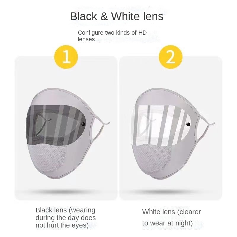 Khẩu Trang Chống Nắng Chống Tia UV Bảo Vệ Toàn Diện Cho Nam Và Nữ