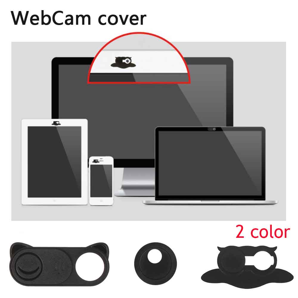 Miếng Dán Bảo Vệ Webcam Máy Tính Bảng / Điện Thoại / Máy Tính Bảng Bằng Nhựa Nhiều Màu Thông Dụng