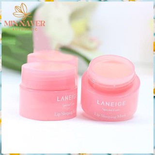 Son dưỡng [Dưỡng môi hồng 100%-Hàng Auth] Ủ môi lanneige Hàn Quốc size mini