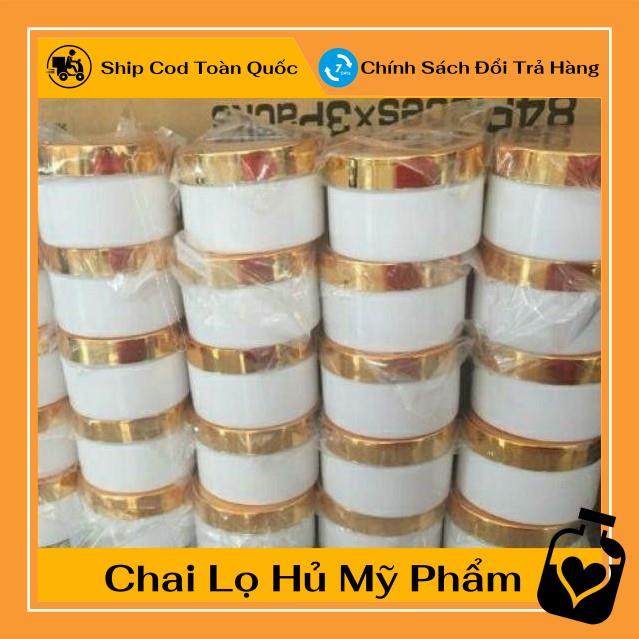 [TOP GIÁ RẺ] Hũ đựng kem body xi vàng 200g rỗng chiết mỹ phẩm , phụ kiện du lịch