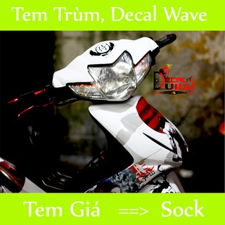 Tem trùm wave s Samurai dè trắng
