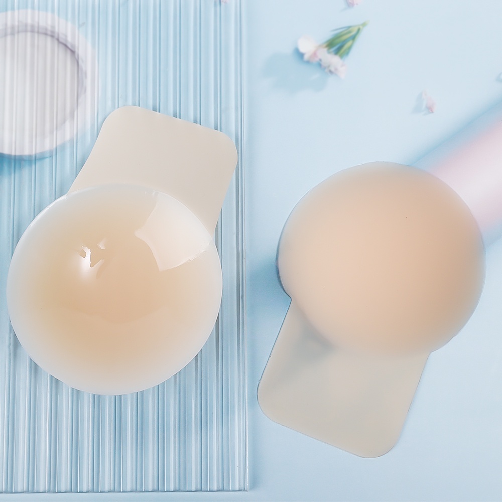 Miếng Dán Nâng Ngực Bằng Silicone Siêu Mỏng Thoáng Khí Chống Trượt Chống Chảy Xệ Tự Dính