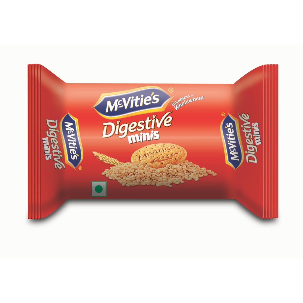 Bánh quy lúa mì nguyên cám McVitie's Digestive Mini 32.5gx12