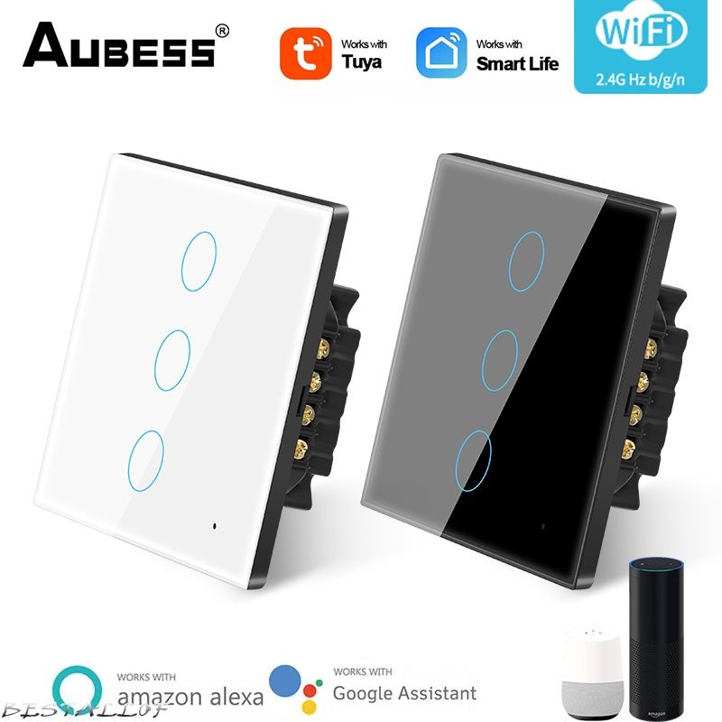 Tuya Wifi Thông Minh Cảm Ứng Ánh Sáng Chuyển Đổi cuộc sống Thông Minh/tuay APP Điều Khiển Từ Xa Làm Việc Với Alexa Google Home EU BESTALLOF▲