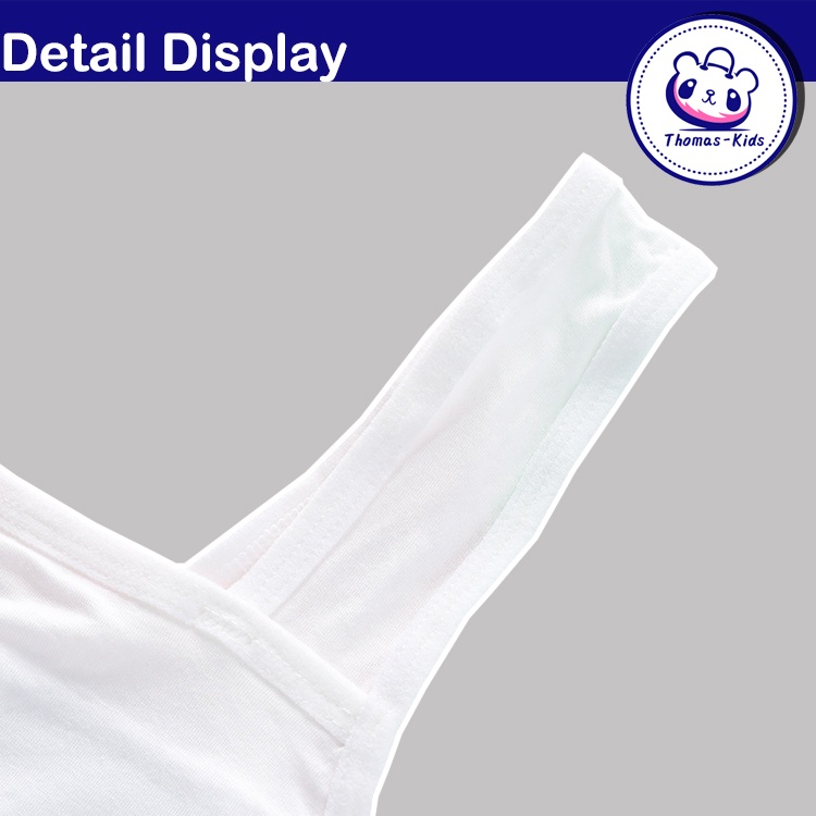 [THOMAS Kids] Áo Ngực Không Đệm Ngực Bằng Vải Cotton Mềm Mại Và Thoải Mái Dành Cho Thanh Thiếu Niên 8-16 Tuổi